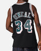 Mitchell & Ness Los Angeles Lakers Shaquille O'Neal 'Deep Emerald' Swing Jersey Black