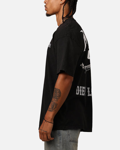 UFC By Culture Kings Diego Lopes Noche T-Shirt Black Acidwash