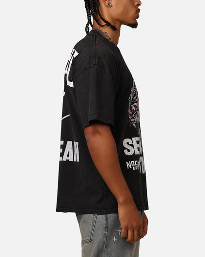 UFC By Culture Kings Suga Sean O'Malley Noche T-Shirt Black Acidwash