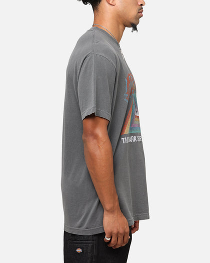 Pink Floyd Dark Side Rainbow T-Shirt Faded Black