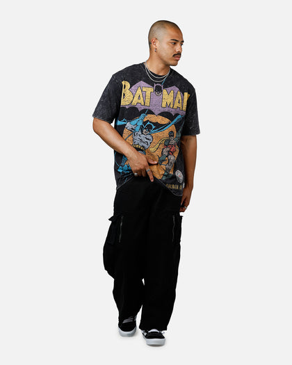 New Era X DC Batman T-Shirt Washed Black