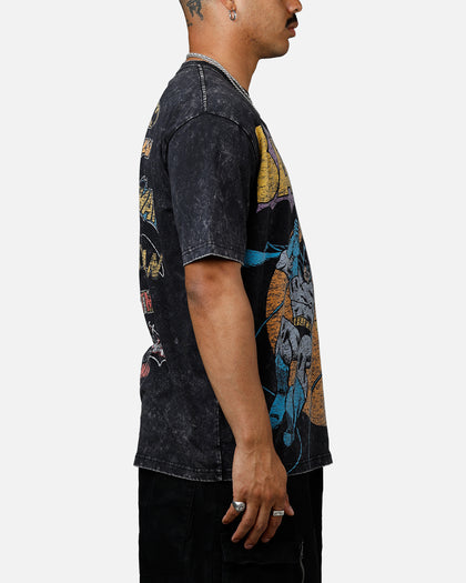 New Era X DC Batman T-Shirt Washed Black