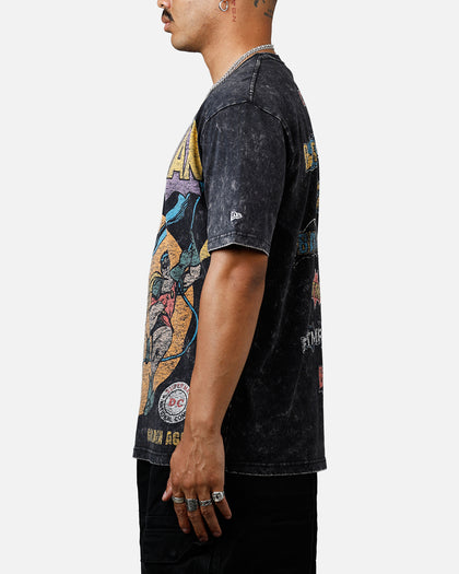 New Era X DC Batman T-Shirt Washed Black