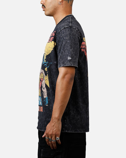 New Era X DC Wonder Women T-Shirt Washed Black