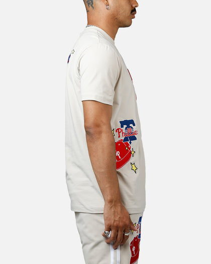 New Era Philadelphia Phillies 'Logo Select' Summer T-Shirt Stone