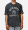 Pro Standard New York Yankees Raffia T-Shirt Black Acidwash