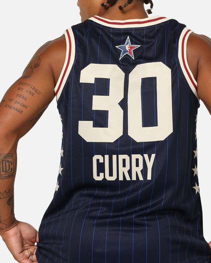 Jordan Stephen Curry All-Star 73rd Anniversary Swingman Jersey Navy