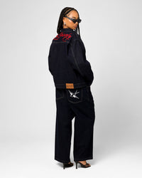 Ed Hardy Coach Denim Jacket Raw Indigo