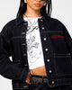 Ed Hardy Coach Denim Jacket Raw Indigo