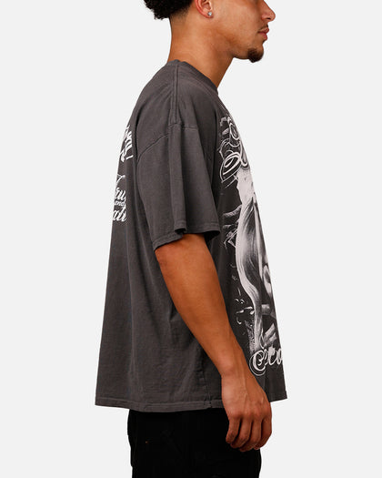 Loiter Truth And Reconciliation T-Shirt Charcoal
