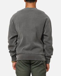 Carre Avenue Ribbed Crewneck Black