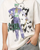 American Thrift X DC Batman The Joker Cane Heavy T-Shirt Off White