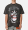 American Thrift X DC Batman The Joker Smile Heavyweight T-Shirt Black Wash