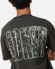 American Thrift X DC Batman The Joker Smile Heavyweight T-Shirt Black Wash