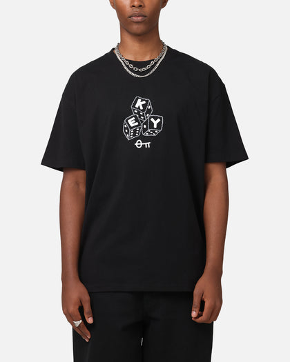 Key Street Dice Vintage T-Shirt Black