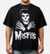 Global Merchandising Misfits Crossed Hands T-Shirt Black