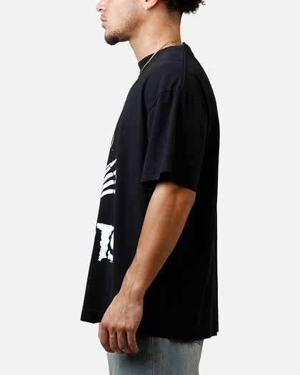 Global Merchandising Misfits Crossed Hands T-Shirt Black