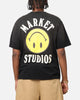 Market Smiley Lockup T-Shirt Black