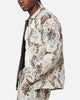 XXIII Floral Jacquard Jacket White Antique