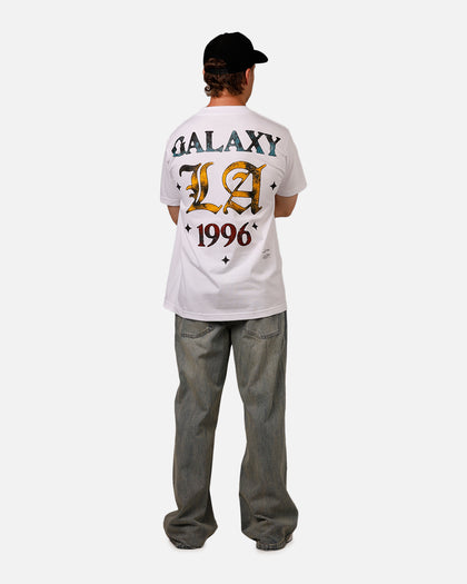 Mitchell & Ness X Los Angeles Galaxy X Culture Kings LA Wordmark T-Shirt White