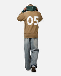 ABC Birthstone Hoodie Light Brown