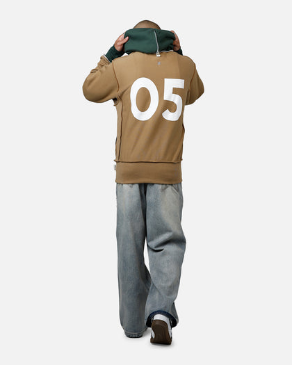 ABC Birthstone Hoodie Light Brown