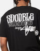 S Double World Wide Roots T-Shirt Black