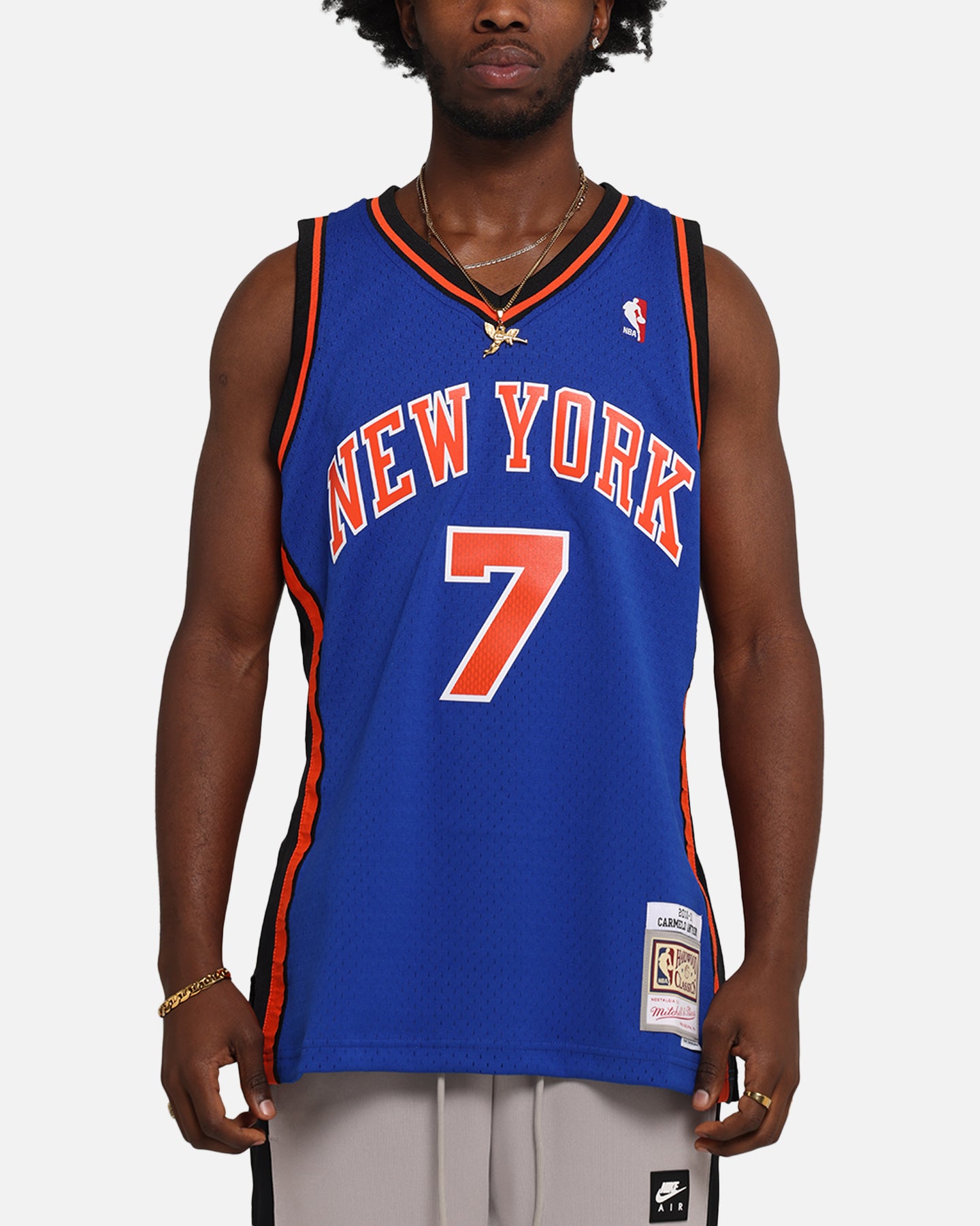Mitchell & Ness New York Knicks Carmelo Anthony 2010 Dark Jersey