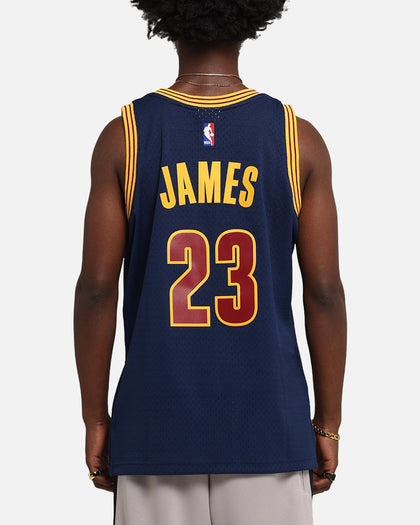 Mitchell Ness Cleveland Cavaliers Lebron James Swing Jersey Blue