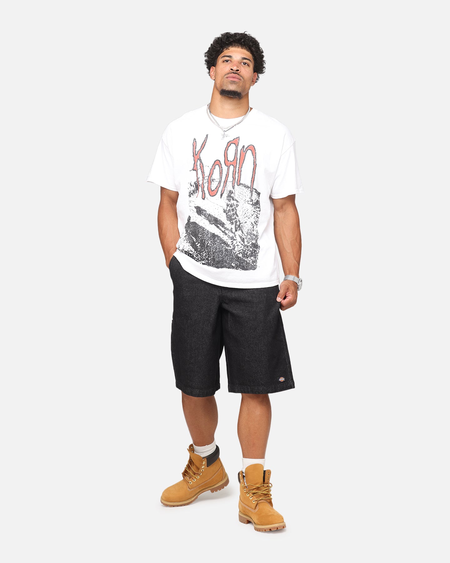 Korn Debut Xerox T-Shirt White Vintage | Culture Kings NZ