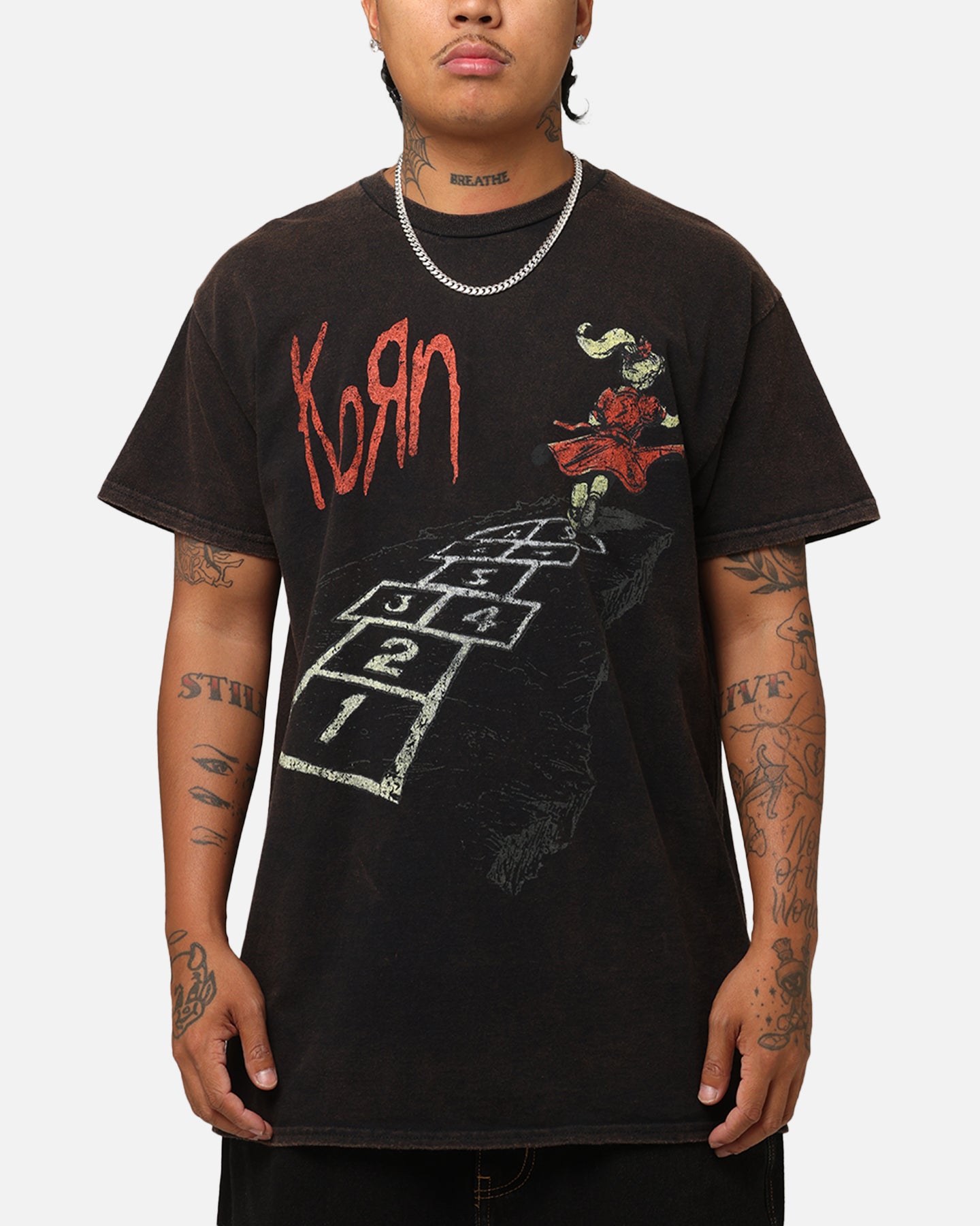 Korn Follow The Leader T-Shirt Black Vintage | Culture Kings NZ