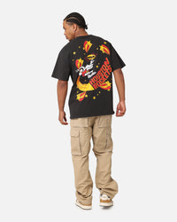 Mitchell & Ness Houston Rockets Space Age T-Shirt Faded Black