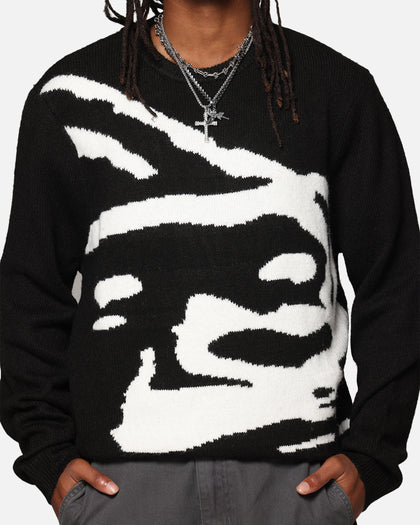 X-Large Gorilla Knit Sweater Black