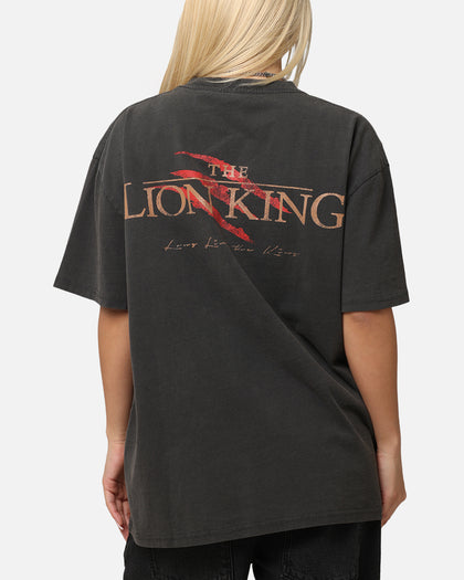 American Thrift Disney The Lion King Scar Heavy T-Shirt Black Wash