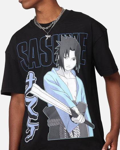 T-shirt Naruto – Sauske Uchiha Concert – Stoops – Taille Large – Streetwear Noir