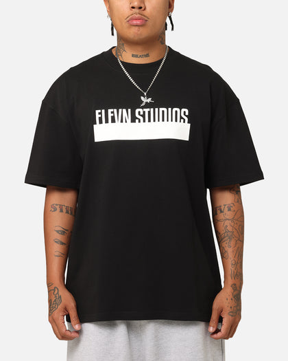 Elevn Clothing Co Blocked Out T-Shirt Black