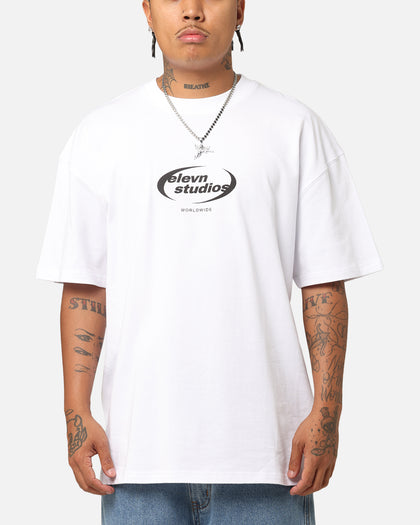 Elevn Clothing Co Worldwide Studios T-Shirt White