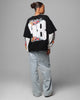 Loiter Daytona Layered Long Sleeve T-Shirt Black/White
