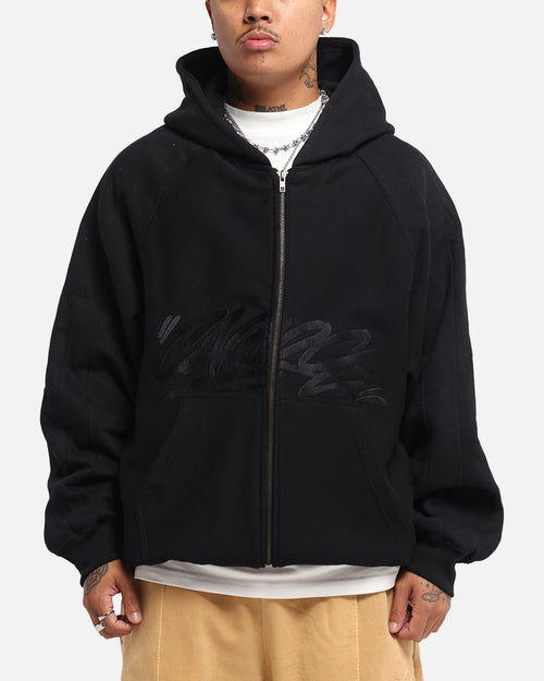 Carre Grit Hoodie Black