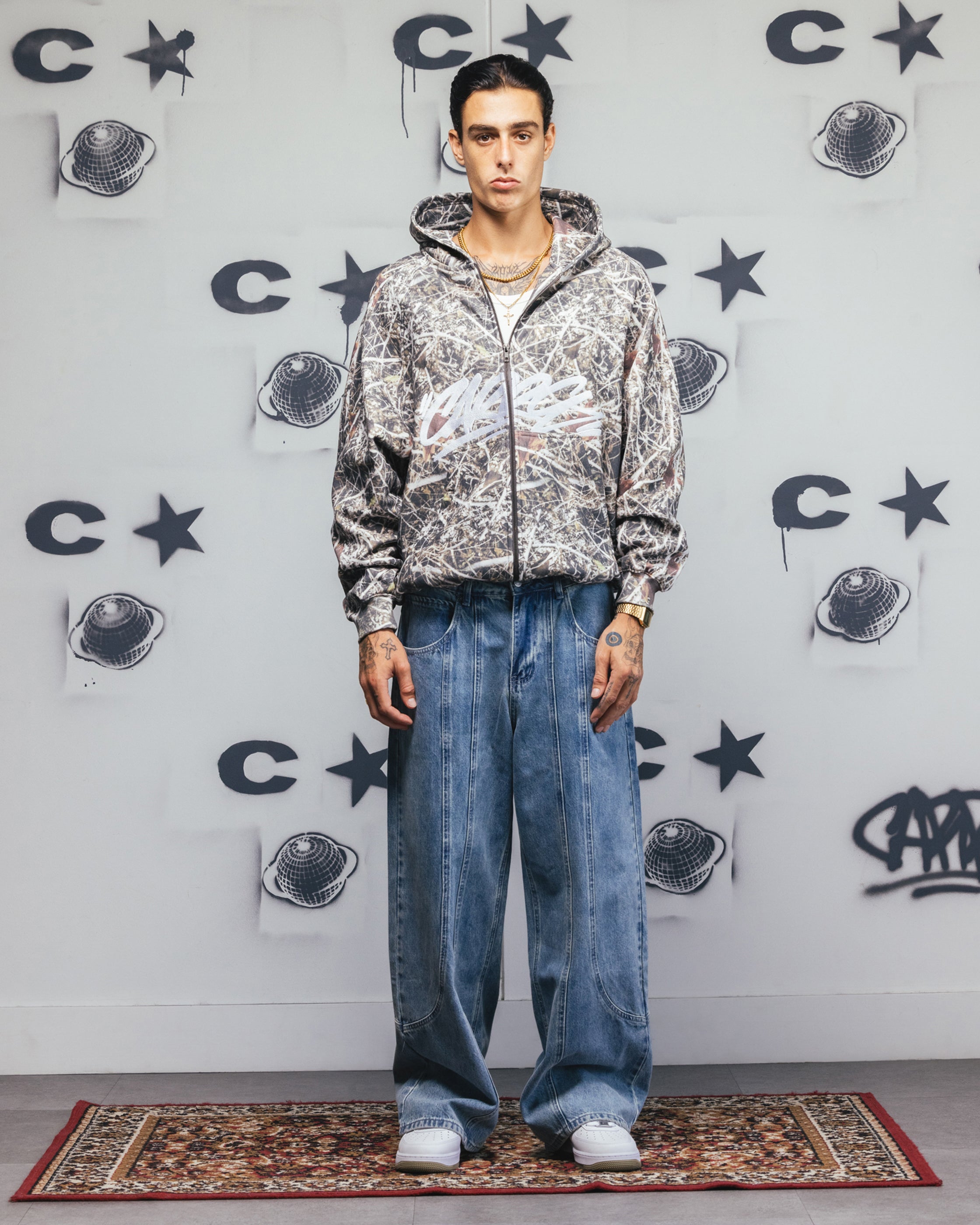 Carre Grit Zip Hoodie Real Tree Camo | Culture Kings NZ