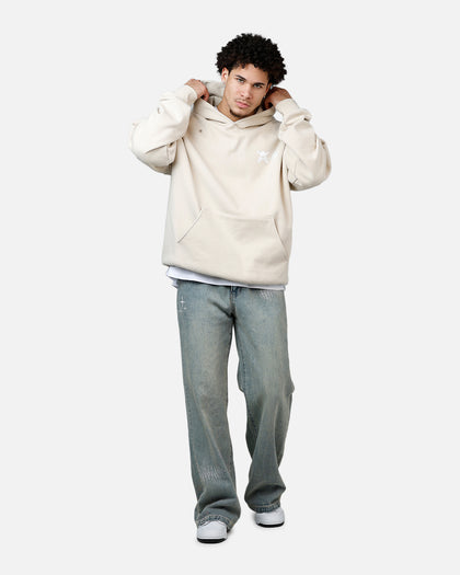 Hypland X One Piece Zoro Flame Hoodie Cream