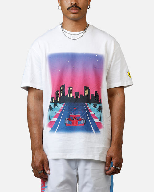 Puma x Scuderia Ferrari Sketches Graphics T-Shirt White