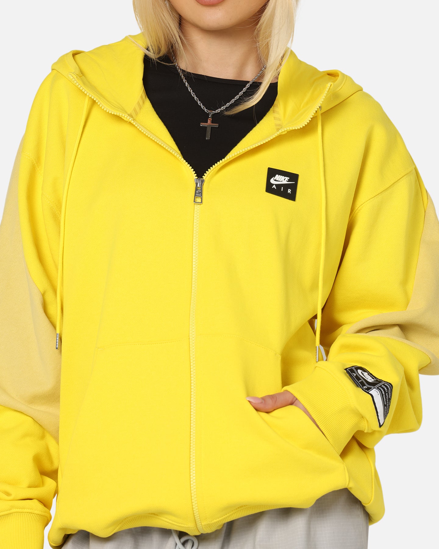 nike gold hoodie women's