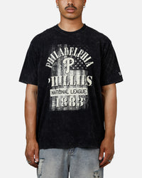 New Era Philadelphia Phillies Armed Forces T-Shirt Washed Black