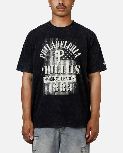 New Era Philadelphia Phillies Armed Forces T-Shirt Washed Black