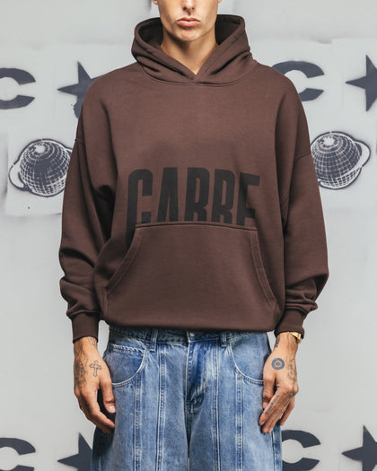 Carre Premium Essentials Hoodie Chocolate