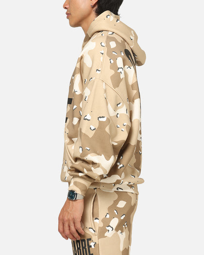 Carre Premium Essentials Hoodie Brown Camo