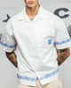 Carre Rose Bowl Button Up Shirt Off White