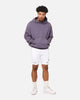 Saint Morta Pericles Applique Hoodie Purple