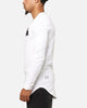 Saint Morta Gothic Monogram El Duplo Long Sleeve T-Shirt White